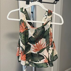 Show Me Your Mumu Floral Crop